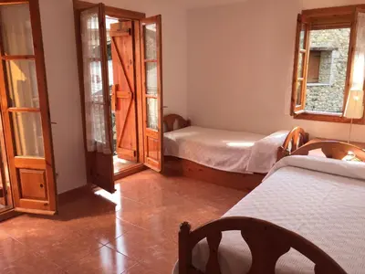 Cama o camas de una habitación en Casa Marsial