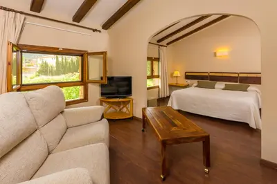 Cama o camas de una habitación en Font del Pas