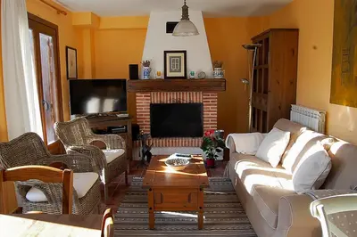 Zona de estar de Casa Rural Estarrún