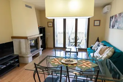 Zona de estar de Apartaments Espai d'Àger