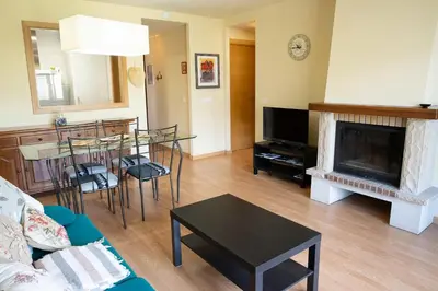 Zona de estar de Apartaments Espai d'Àger