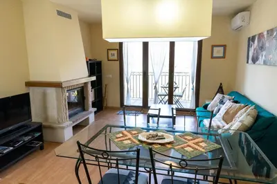 Zona de estar de Apartaments Espai d'Àger