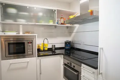 Una cocina o zona de cocina en Apartaments Espai d'Àger