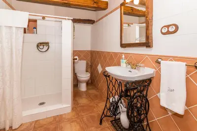Un baño de Casa rural Rosa