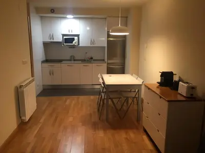 Una cocina o zona de cocina en Tudela balcón de Bardenas