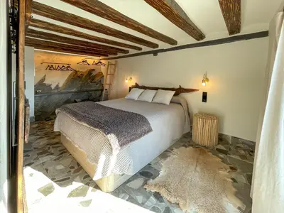 Cama o camas de una habitación en Cal Serni