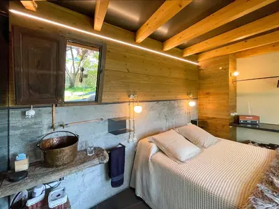 Cama o camas de una habitación en Cal Serni