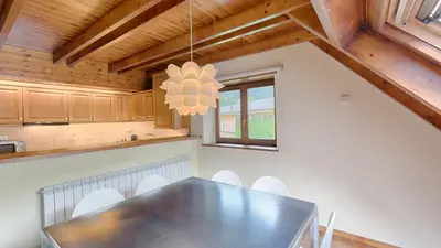Una cocina o zona de cocina en Saplan Real Estate TERMAS