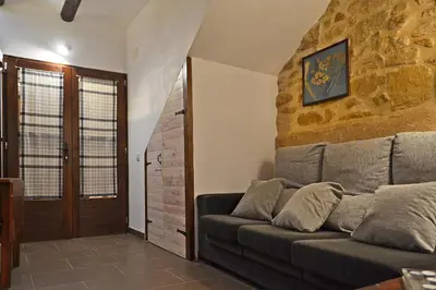 Zona de estar de Casa Manolita