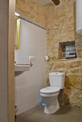Un baño de Casa Manolita