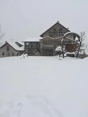Hotel Ca de Graus en invierno