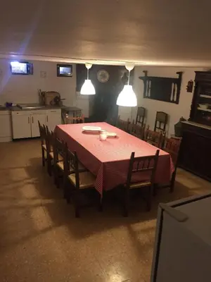 Una cocina o zona de cocina en Alojamiento Turístico Las Catonas de Antoñanzas