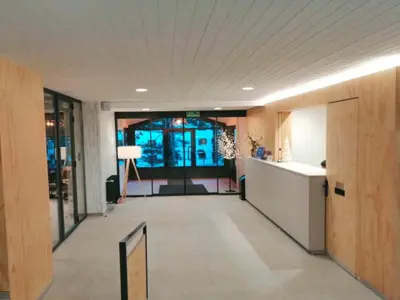 El vestíbulo o zona de recepción de Apartamentos Midi 3000