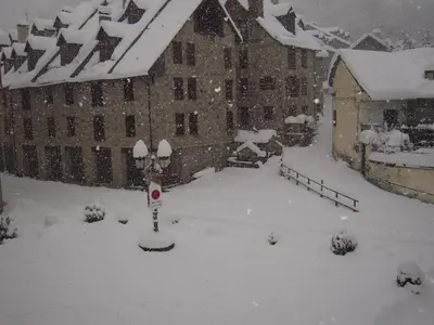 Hotel Casa Escolano en invierno