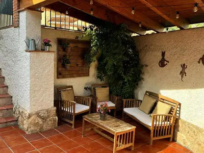 Zona de estar de Casa Marèlia, Costa Daurada Rural