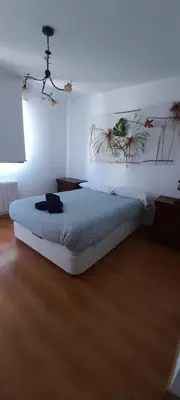 Cama o camas de una habitación en Casa Melitona
