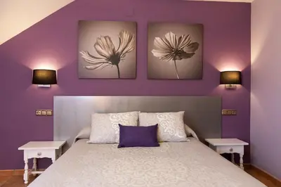 Cama o camas de una habitación en Apartamentos Cinca