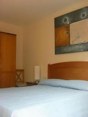 Cama o camas de una habitación en Cal Ribero