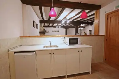 Una cocina o zona de cocina en Casa Rural Jaxo