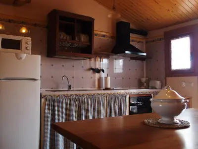 Una cocina o zona de cocina en Casa Lueza
