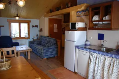 Una cocina o zona de cocina en Casa Lueza