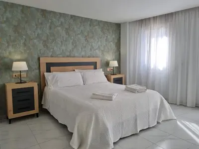 Cama o camas de una habitación en Ca Tibaria