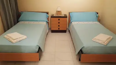Cama o camas de una habitación en Ca Tibaria