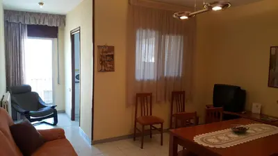 Una televisión o centro de entretenimiento en Ca Tibaria