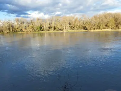 Vista de un río cerca de este hostal o pensión