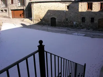 Hostal Rural Casa Parda en invierno