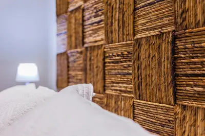 Cama o camas de una habitación en Apartamentos Casa Ríos