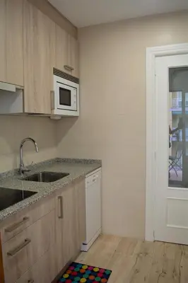 Una cocina o zona de cocina en B&B LOS LLANOS