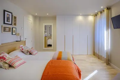 Cama o camas de una habitación en Casa Jacinto