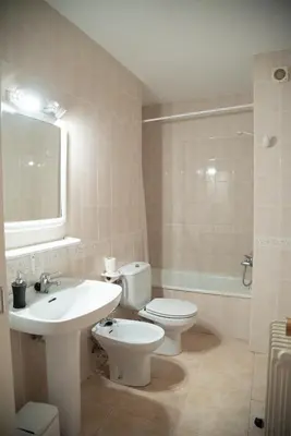 Un baño de Casa Rural Cal Bosch