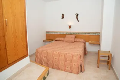 Cama o camas de una habitación en Casa Rural Cal Bosch