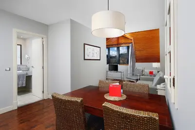Zona de estar de Apartamentos HG Cerler