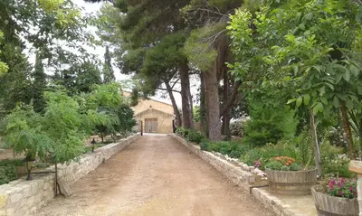 Jardín al aire libre en La Torre del Algas