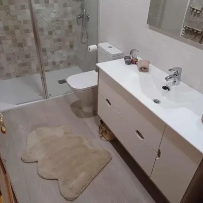 Un baño de La casa del gatico