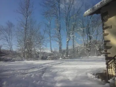 Hostal Venta San Blas en invierno