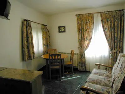Zona de estar de Apartamentos Gabarre