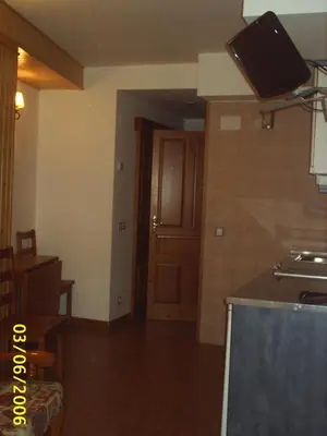 Una cocina o zona de cocina en Apartamentos Gabarre