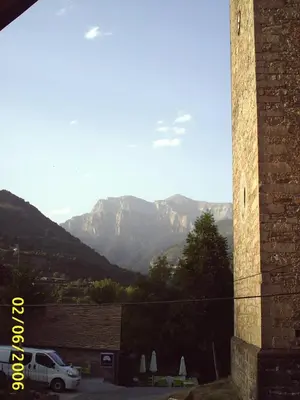 Vista general de una montaña o vista desde el apartamento