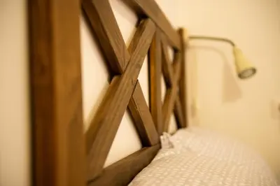 Cama o camas de una habitación en Apartamentos Aguilar