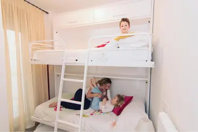 Cama o camas de una habitación en La Casa dels Abeuradors