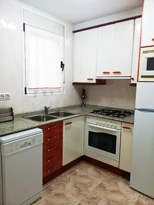 Una cocina o zona de cocina en Apartamentos Querol