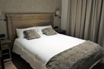 Cama o camas de una habitación en Casa Perez