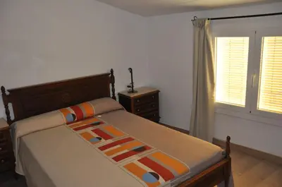 Cama o camas de una habitación en Can Valleta