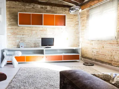 Una televisión o centro de entretenimiento en FANTASTICA BUHARDILLA PZ. PILAR