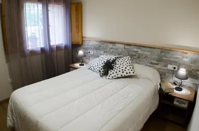 Cama o camas de una habitación en Casa Taragaña