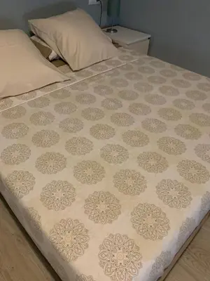 Cama o camas de una habitación en Apto Isabel Centro Histórico